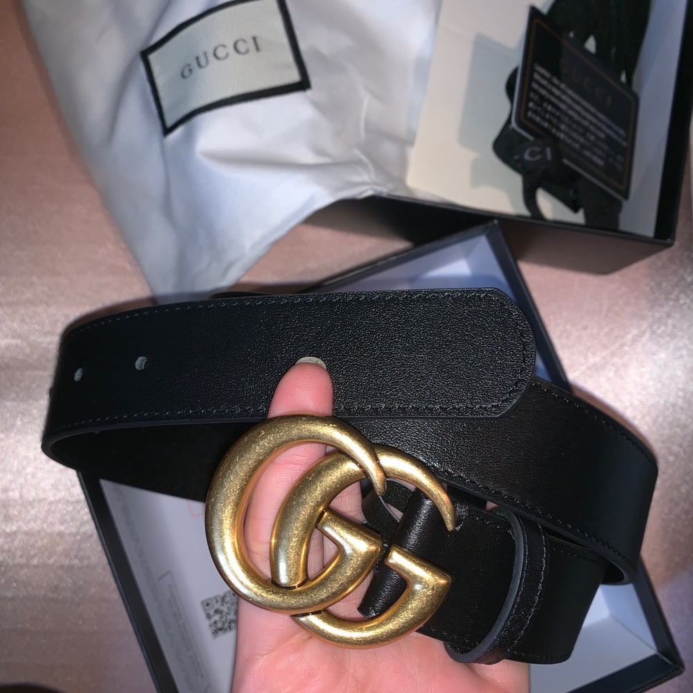 GG Black and Gold Belt